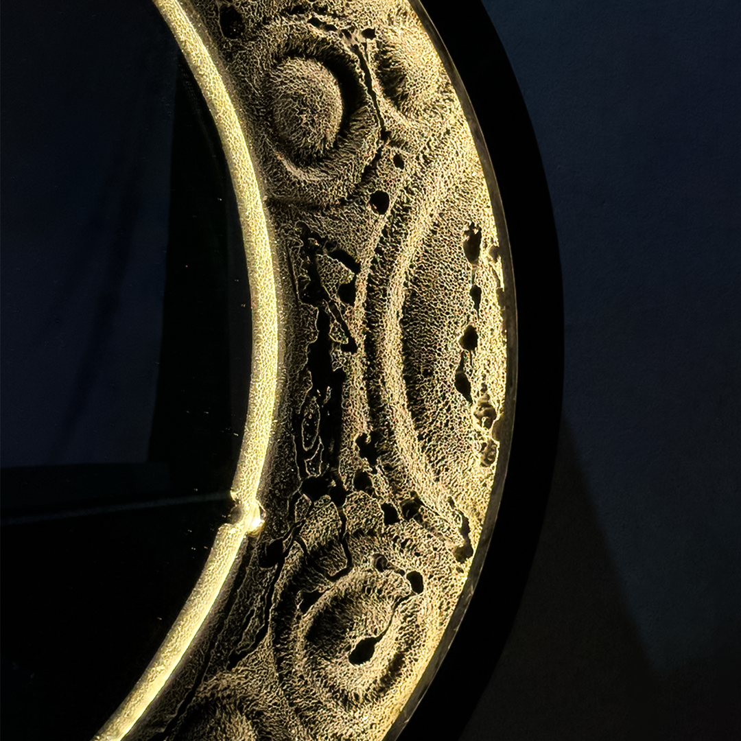 CRESCENT MOON MIRROR