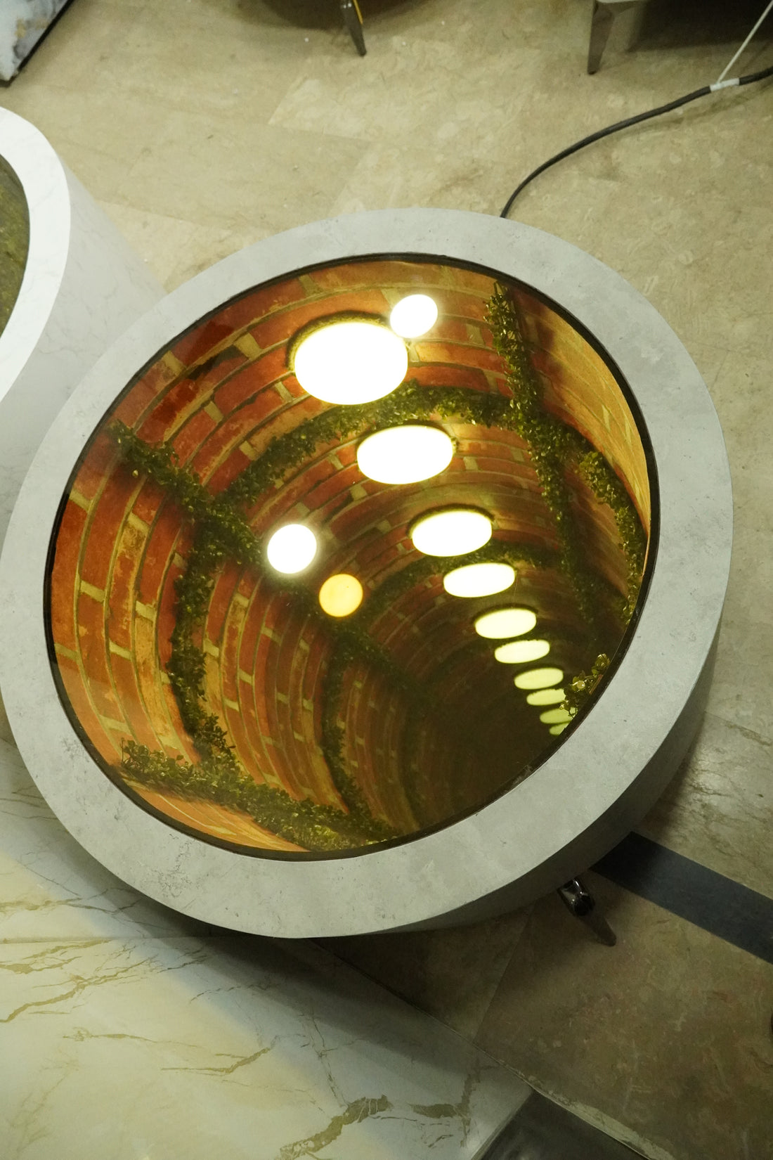 Rustic Depth Infinity Table