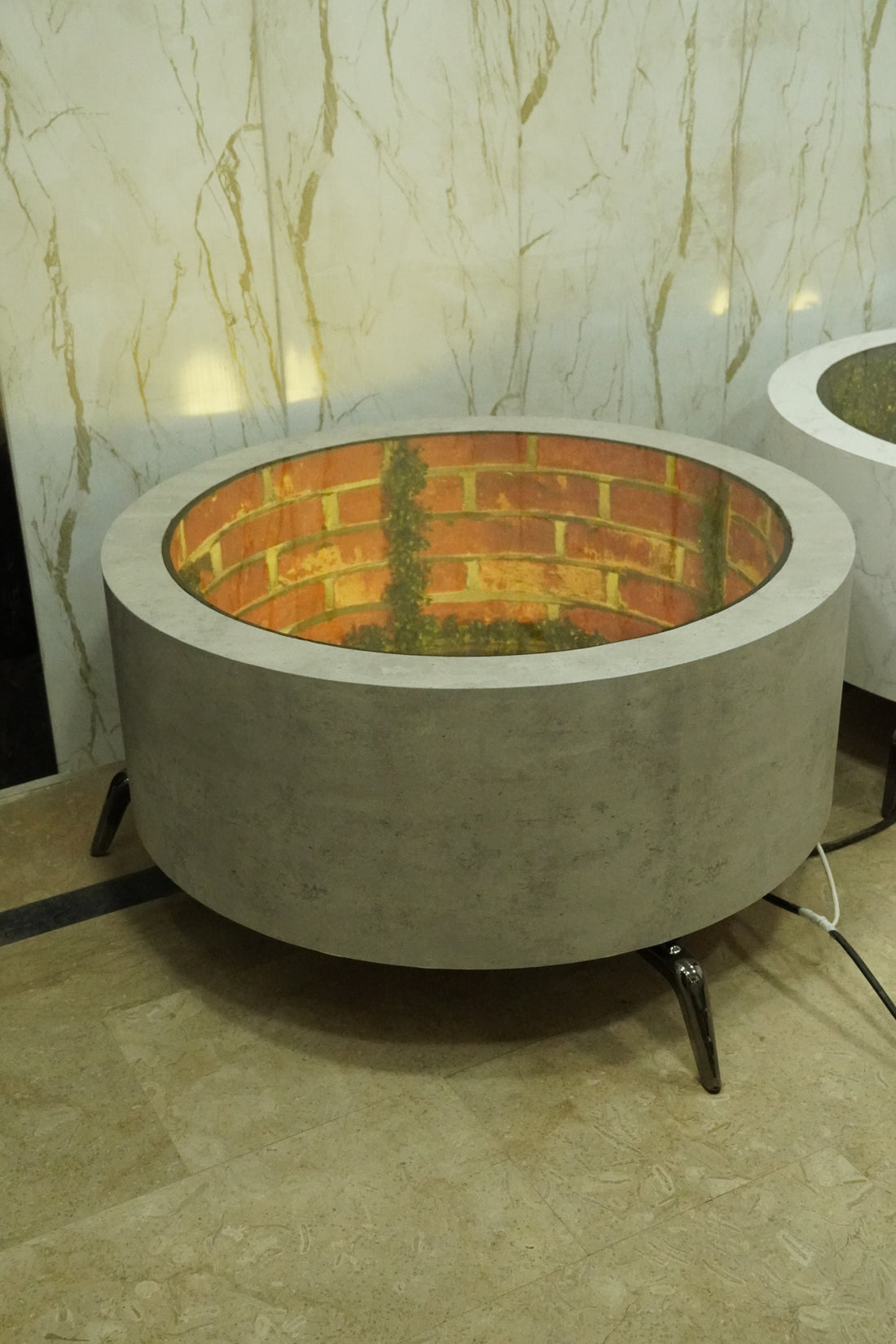 Rustic Depth Infinity Table