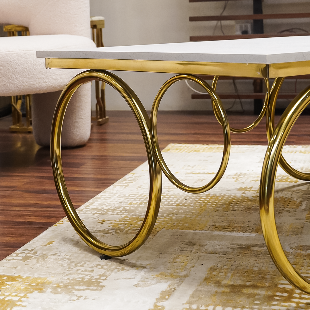 LuxeGlow PVD Brass Coated Stainless Steel