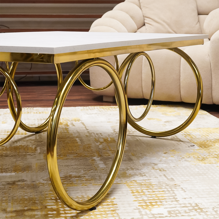 LuxeGlow PVD Brass Coated Stainless Steel