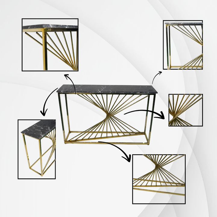 Curve Rode Console Table